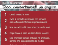 Corona Virus tradotto in 7 lingue il Decalogo del Ministero delle Salute – 10 comportamenti da seguire