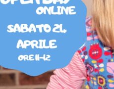 Open day online SABATO 21 APRILE ore 11- 12 – Circolo dei Bambini