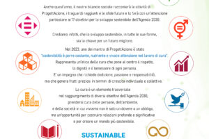 Bilancio sociale e agenda 2030